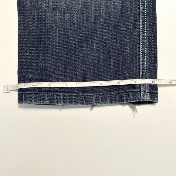 7 For All Mankind Jeans Men’s Size 34 A Pocket Boot Pants 100% Cotton Blue Denim - Picture 10 of 15